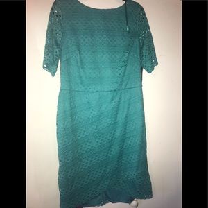 Beautiful Turquoise, Lace, new with tags dress